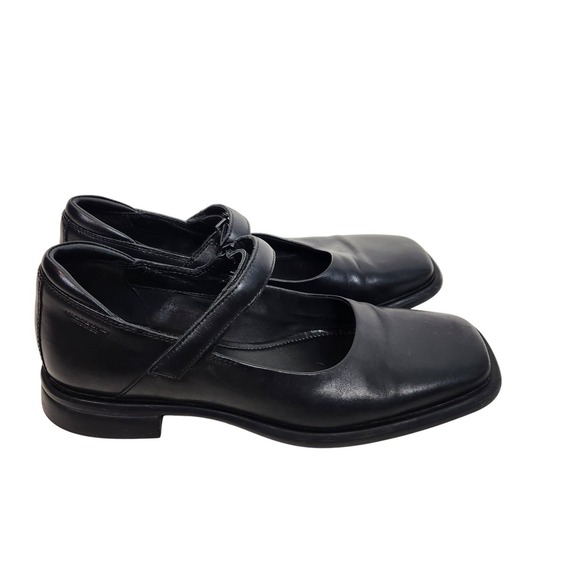VAGABOND Shoemakers Brittie Shoes Womens 8 38 Black Leather Mary Jane Flats - Picture 3 of 12